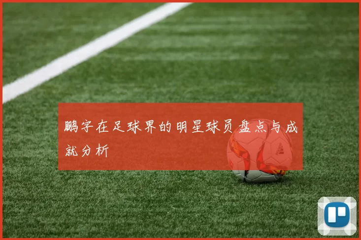 鹏字在足球界的明星球员盘点与成就分析
